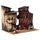 Nativity Scene village with porch, 40x50x40 cm, for Moranduzzo's characters of 10 cm s3