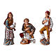 Presepe borgo completo doppia scala 40x40x30 statue 8 cm Moranduzzo s4