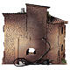 Presepe borgo completo doppia scala 40x40x30 statue 8 cm Moranduzzo s8