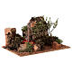 Bivouac setting with flame effect for Nativity scene 12-14 cm s3