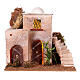 Minaret with steps for DIY Nativity scene 6-8 cm 20x25x15 cm s1