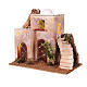 Minaret with steps for DIY Nativity scene 6-8 cm 20x25x15 cm s2