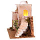 Minaret with steps for DIY Nativity scene 6-8 cm 20x25x15 cm s3