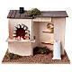 Baker's workshop with bread 15x20x10 cm for Nativity Scene with 8 cm figurines s1