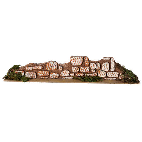 Fence 10x35x5 cm Nativity scene 8-10 cm 1