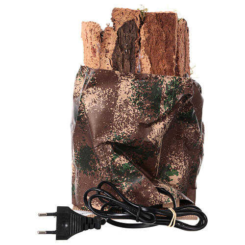 Strumyk z pompą wody, 20x15x20 cm, do szopki 10 cm 4