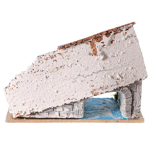 Schody ze strumykiem, 10x15x16, do szopki 8-12 cm 4