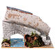 Schody ze strumykiem, 10x15x16, do szopki 8-12 cm s1