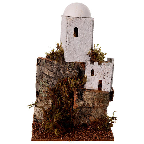Villaggio illuminato con minareti presepe 8-16 cm 15x10x10 cm 5