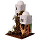 Aldeia iluminada com minaretes 15x10x10 cm para presépio com figuras de 8-16 cm de altura média s3