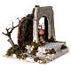 Fuente con bomba y arco 25x20x25 belenes 8-10 cm s3