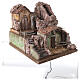 Village with mill and waterfall 45x45x50 cm with lighting for Nativity Scene with 10 cm figurines s3