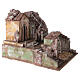 Village with mill and waterfall 50x45x55 cm with lighting for Nativity Scene with 12 cm figurines s3