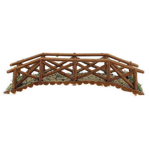 Pont effet bois en pvc 5x25x5 cm pour crèche 8-10-12 cm 4