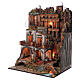 Ambientación pueblo modular completo templo belén Nápoles 10-14 cm 320x125x60 cm s2