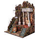 Ambientación pueblo modular completo templo belén Nápoles 10-14 cm 320x125x60 cm s8