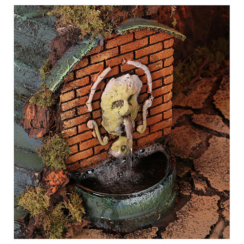 Otoczenie modułowe z kompletnym miastem, w stylu neapolitańskim, 10-14 cm, 320x125x60 cm 9