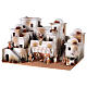 Whole Nativity setting, arabic village with Moranduzzo's figurines of 10 cm, fountain, 40x70x50 cm s3