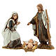 Whole Nativity setting, arabic village with Moranduzzo's figurines of 10 cm, fountain, 40x70x50 cm s8