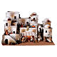Village arabe avec santons Moranduzzo 10 cm fontaine 40x70x50 cm s1