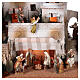 Nativity scene setting, arabic village for figurines of 10 cm, fountain, 40x70x50 cm s2