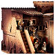 Nativity Scene village with octagonal house, well and 10 cm Moranduzzo characters 50x70x45 cm s4