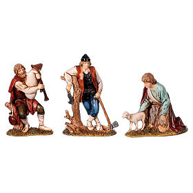 Village crèche complet maison octogonale puits santons Moranduzzo 10 cm 50x70x45 cm s8