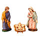 Nativity Scene with oven, fountain and 12 cm Moranduzzo's characters 40x95x45 cm s7