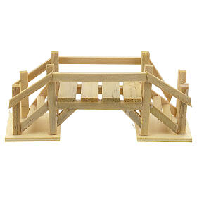 Puente de madera belén 14-16 cm 10x5x5 cm