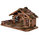 Stajenka drewniana do szopki, 20x45x20 cm, do figurek 8 cm, styl nordycki s4