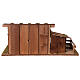 Wood stable for Nativity Scene, Nordic model, 20x55x30 cm, for 12 cm characters s5