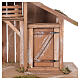 Wood Nordic stable with mezzanine, barn and crib, 40x75x40 cm, for 16 cm characters s4
