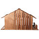 Wood Nordic stable with mezzanine, barn and crib, 40x75x40 cm, for 16 cm characters s6