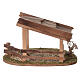 Wood shelter for animals, Nordic Nativity Scene, 15x20x20 cm, for 10-12 cm characters s4