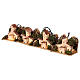 4 groups of houses lights for nativity scene 10-12 cm, distance 10x10x5 cm s2