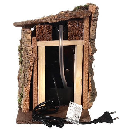 Ruscello pompa ponte pecora presepe 10-12 cm 30x20x35 cm  5