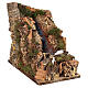 Ruscello pompa ponte pecora presepe 10-12 cm 30x20x35 cm  s4