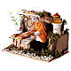 Pizzaiolo, animated figurine for Nativity Scene with characters of 14 cm, 15x20x15 cm s2