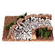 Strada sterrata tratto curva presepe 10 cm s5
