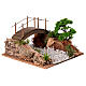 Dirt road under a bridge for Nativity Scene of 8-10 cm s3