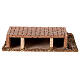 Brick base with stairs for Nativity Scene 25x20x5 cm s4