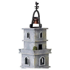 Tower h 35 cm for Nativity Scene of 6 cm