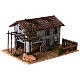 Barn with farmyard and tree for Nativity Scene of 6 cm 25x30x20 cm s3