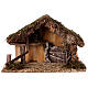 Stable with manger and straw for Moranduzzo's Nativity Scene of 10 cm 15x35x20 cm s4