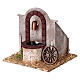 Fountain with embossed arch for Nativity Scene of 8 cm 10x10x10 cm s3