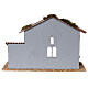 Capanna stile 800 30x40x20 cm statue Moranduzzo 10/12 cm s5