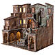 Plaza belén de Navidad fuente para figuras de 12 cm 60x45x60 s3