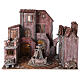 Square with electric fountain for Nativity Scene of 12 cm 55x70x60 cm s1
