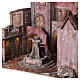 Square with electric fountain for Nativity Scene of 12 cm 55x70x60 cm s2