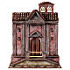 Chiesa per presepe 12 cm campane 55x45x25 s1